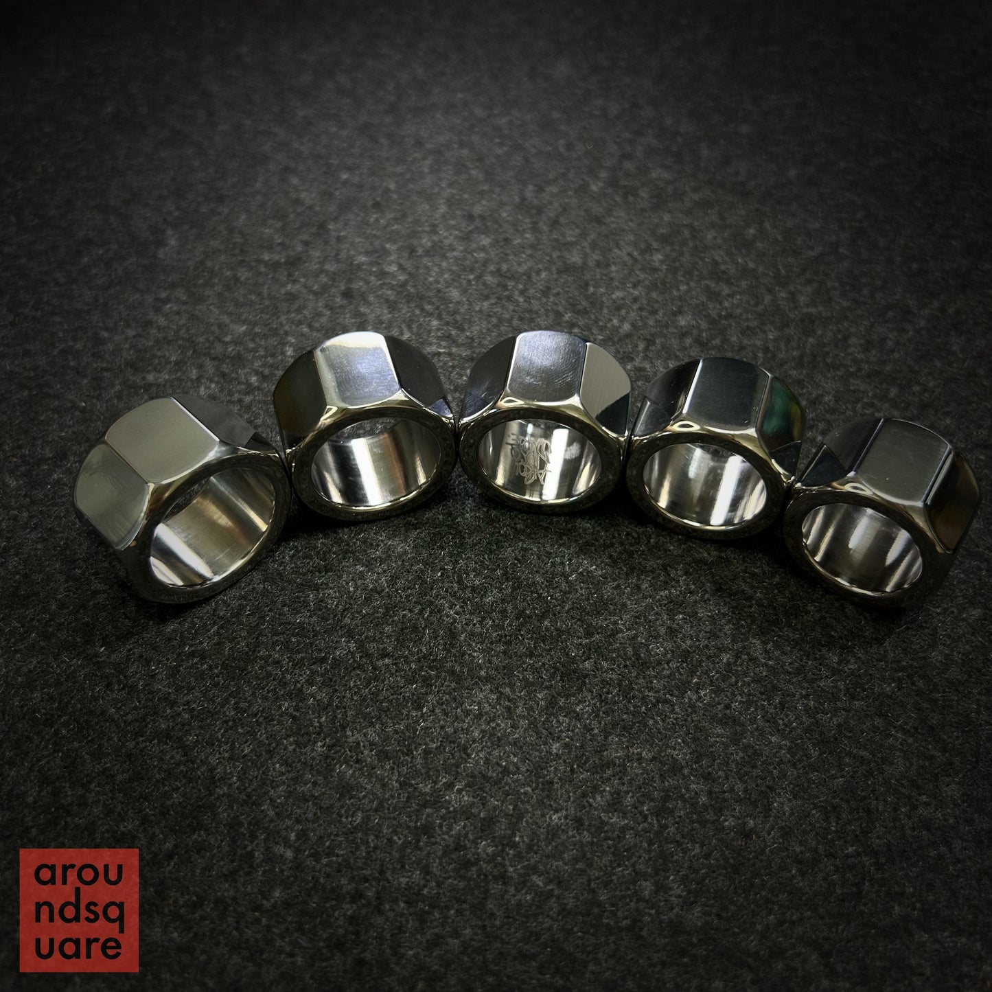Octagon Bazhi Thumb Rings