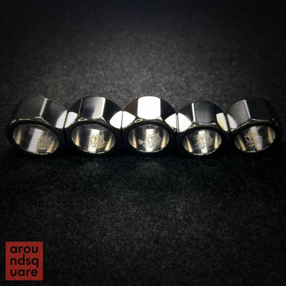 Octagon Bazhi Thumb Rings