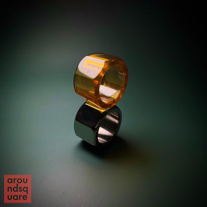 Octagon Bazhi Thumb Rings